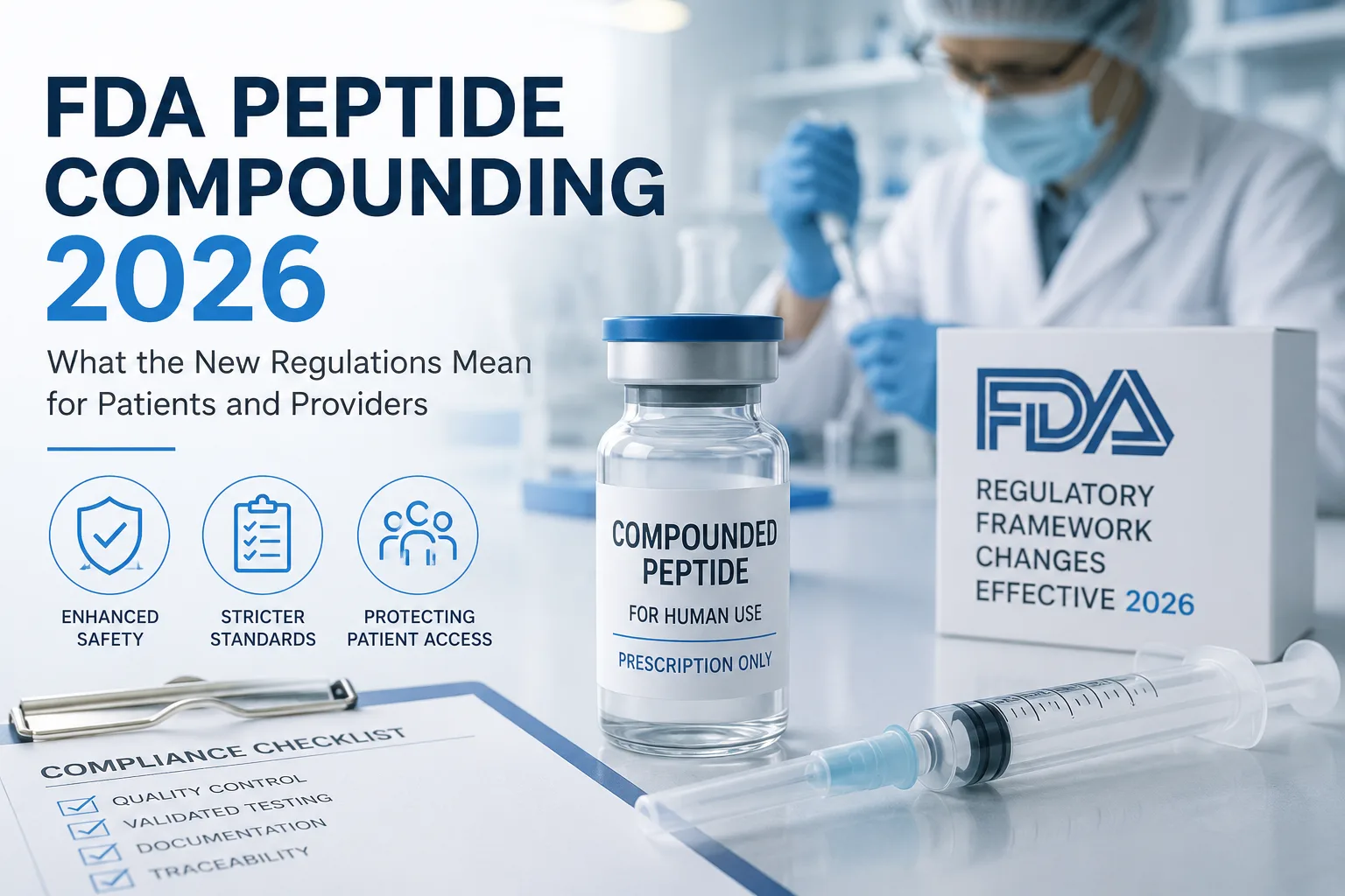 FDA peptide compounding 2026 regulatory changes